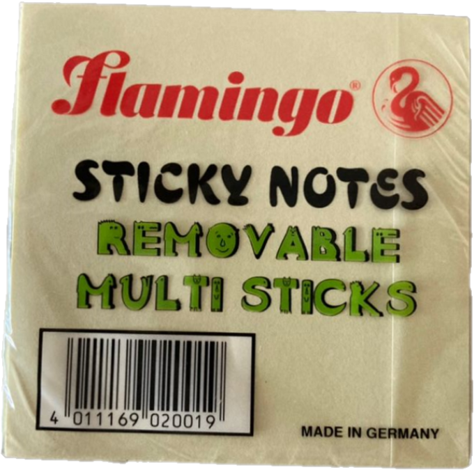 FLAMINGO 100 Sticky Notes 3 x 3 Inch | Sticky Notes in Dar Tanzania