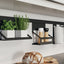 HAFELE Aluminum Kitchen Wall Rack Shelf 120cm 52299995