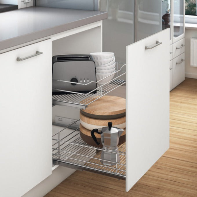 HAFELE Kitchen Cabinet Internal Pull Out Wired Basket 54906217