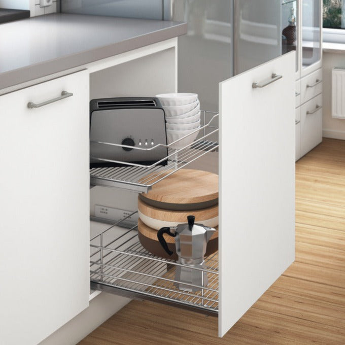 HAFELE Kitchen Cabinet Internal Pull Out Wired Basket 54906207