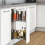 HAFELE Narrow Cabinet Base Unit Internal Pull Out Rail Shelf 54937200