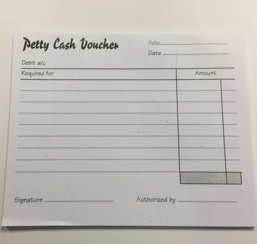 MAXONS Petty Cash Voucher Books | Office Stationery supplies