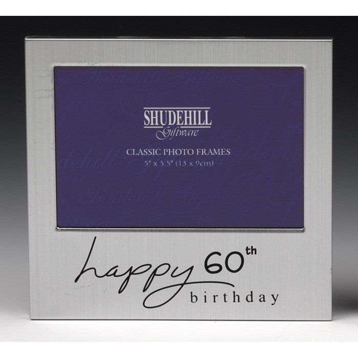 Shudehill Silver 60th Birthday Frame | Gift shops in Dar Tanzania