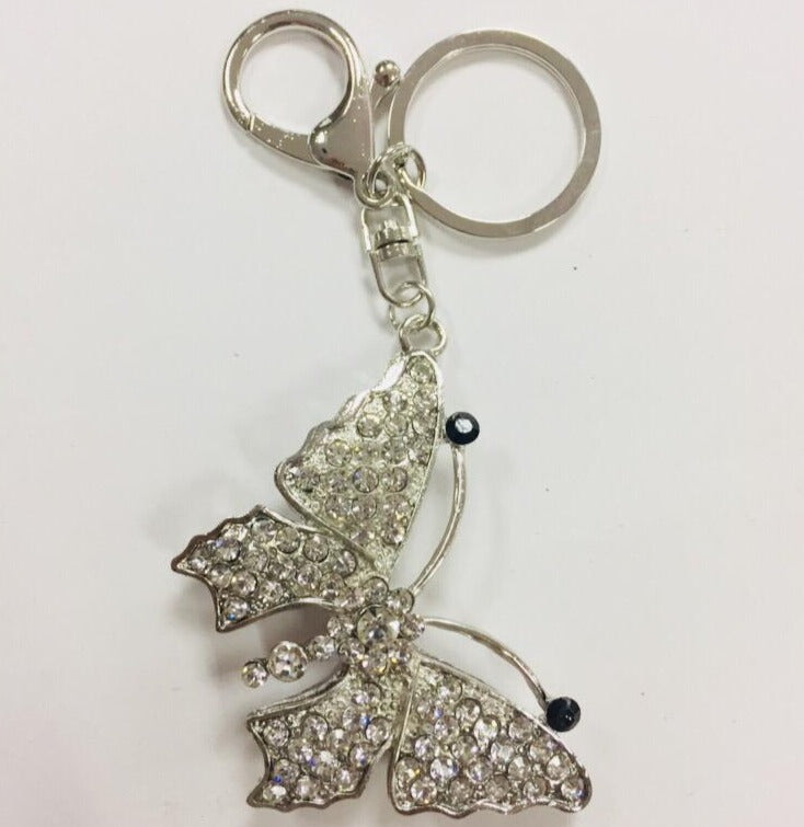 Butterfly Diamond Keychain | Keyholders in Dar Tanzania