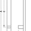 HAFELE Claudio Door Handles 45cm | Door handles in Dar Tanzania