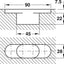 HAFELE Concealed Door Hinge Door 50kg | Hinges in Dar Tanzania