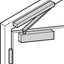 HAFELE Overhead Door Closer With Slide Rail 61 | Door closers in Dar