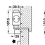 HAFELE Overhead Door Closer With Slide Rail 61 | Door closers in Dar
