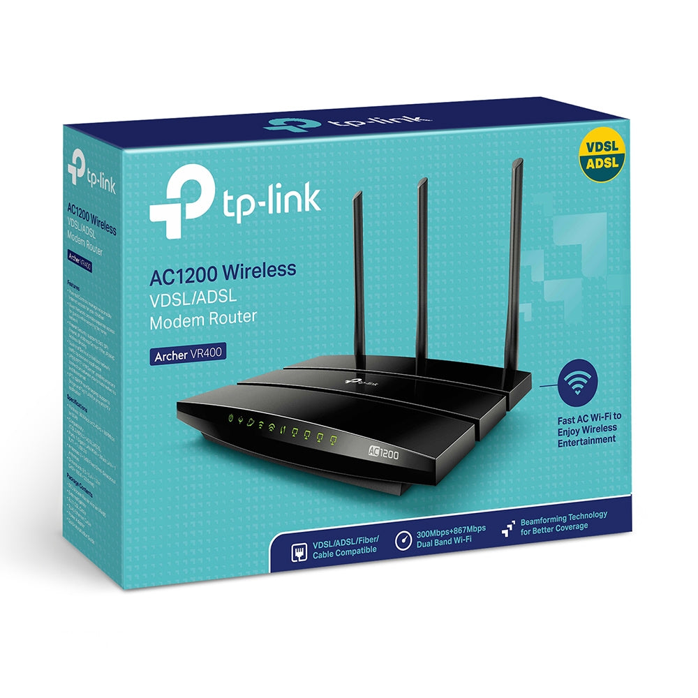 TPlink Archer VR400 Wireless VDSL/ADSL Modem Router in Dar Tanzania