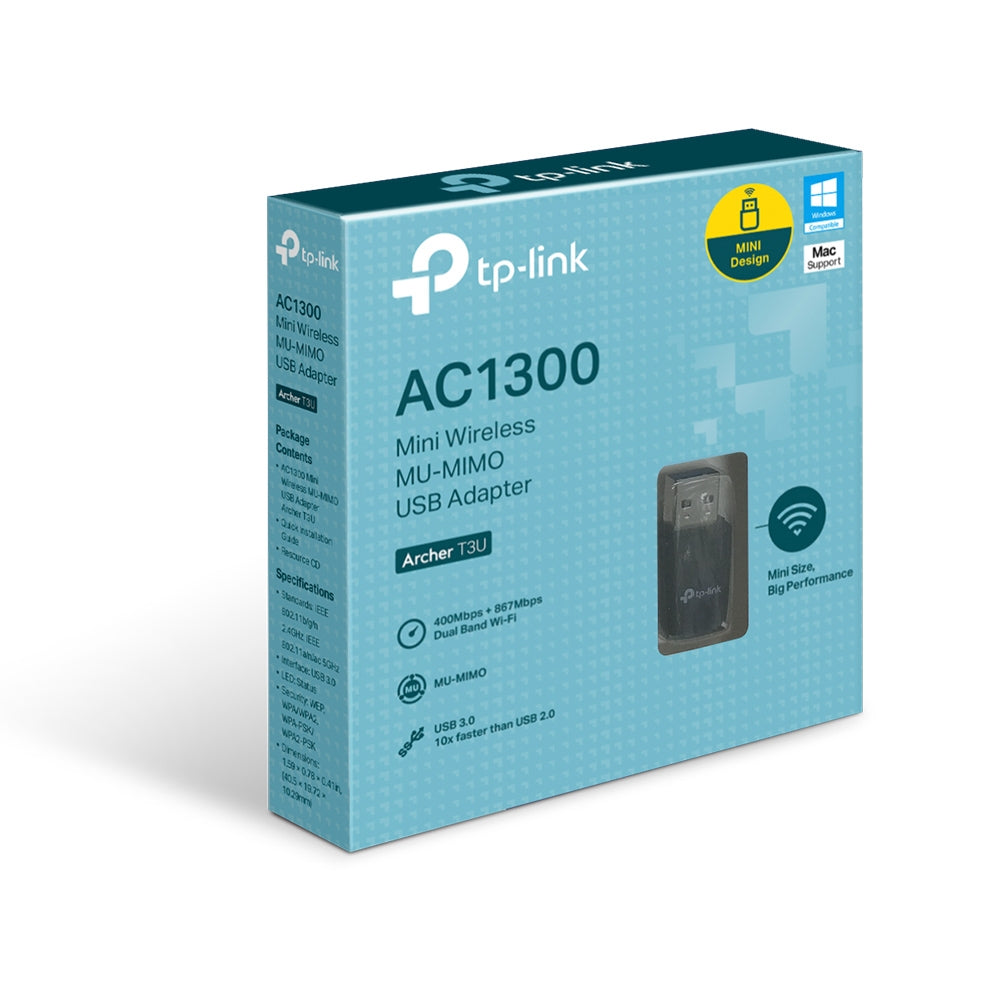 TP-LINK Archer T3U AC1300 Mini Wireless USB Adapter in Dar Tanzania