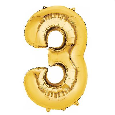 Gold Number Balloons 16 Inch | Party Supplies in Dar Tanzania