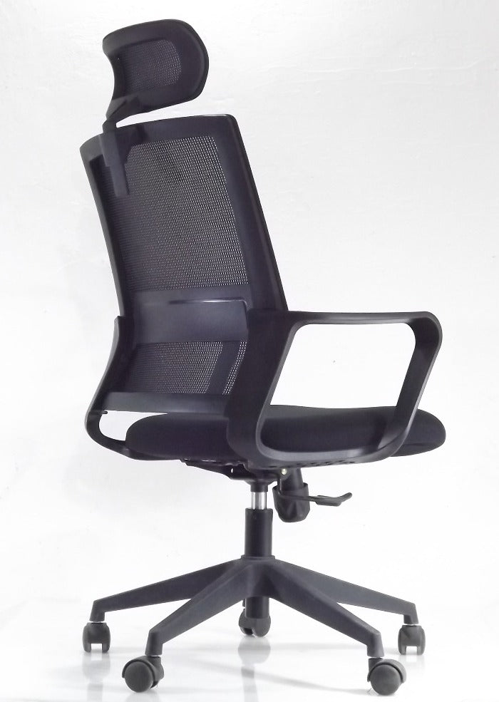 TRIX PW25A High Back Headrest Swivel Fabric Desk Chair in Dar Tanzania