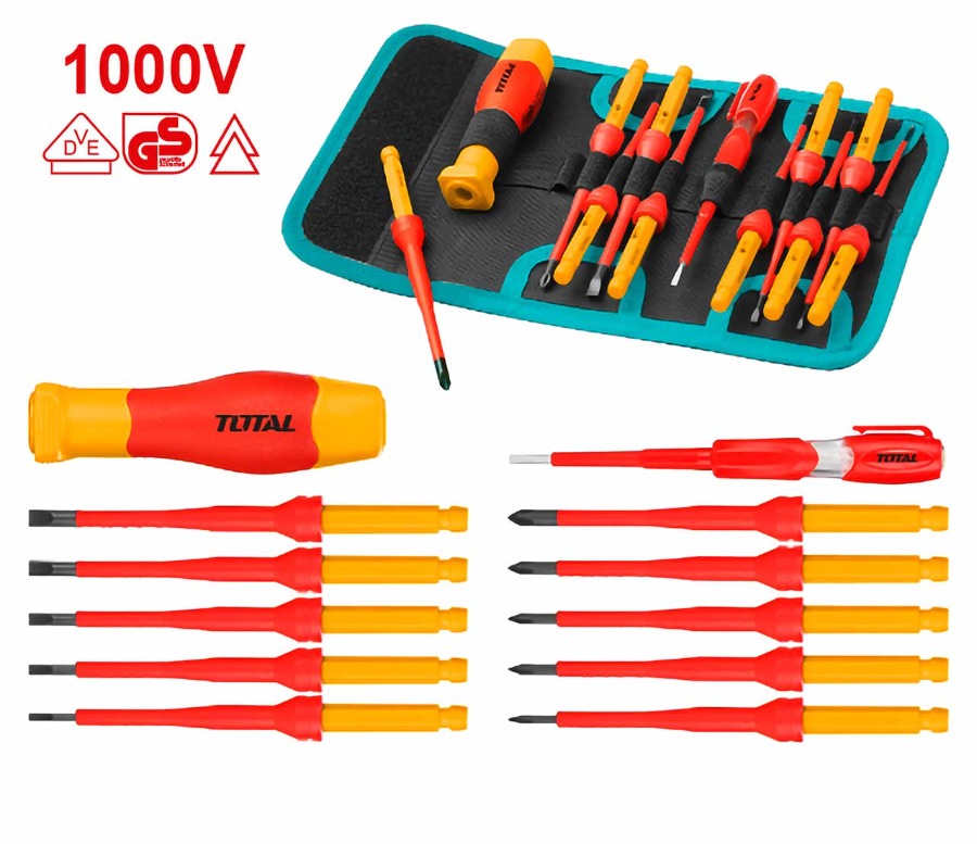 TOTAL 12pc Insulated Screwdriver Set 01 | Screwdrivers in Dar Tanzania