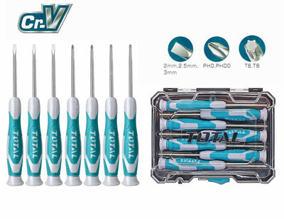 TOTAL 7pc Precision Screwdriver Set 26 | Screwdrivers in Dar Tanzania