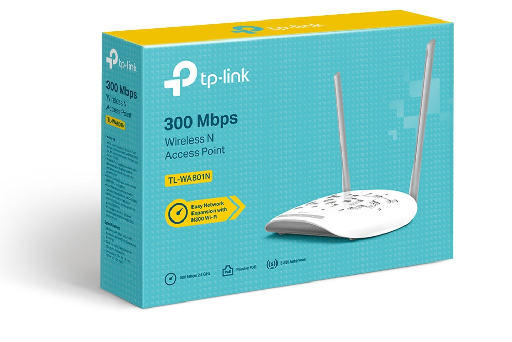 TP-LINK 300Mbps Wireless N Access Point TL-WA801N | Dar Tanzania