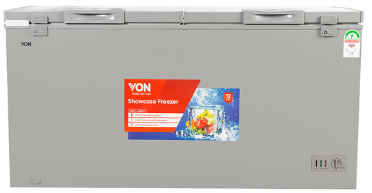 VON 342L 2 Door Freezer VAFC35DXS | Chest freezers in Dar Tanzania