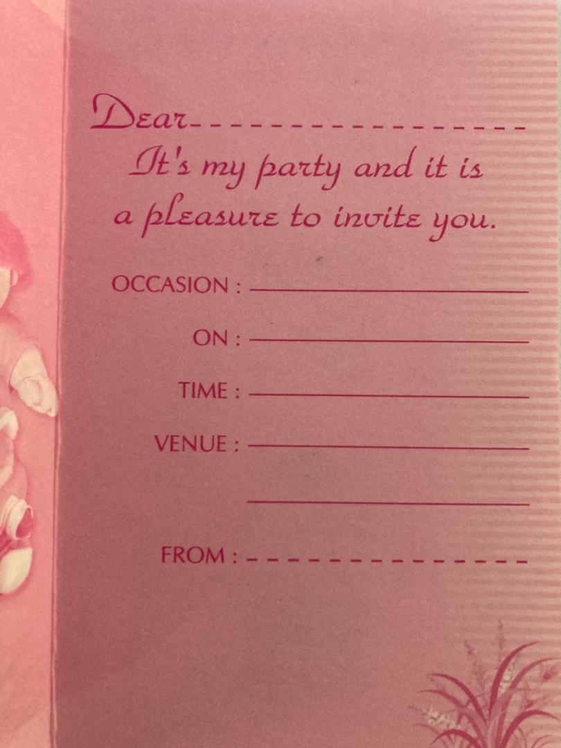 WILSON Party Invite Cards 153 | Invitation cards in Dar Tanzania