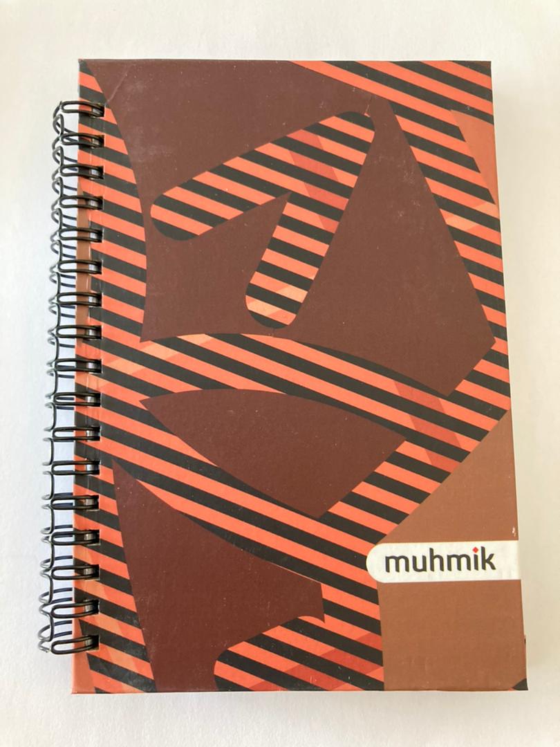 MUHMIK A6 Abstract Hard Cover Spiral Notebooks in Dar Tanzania