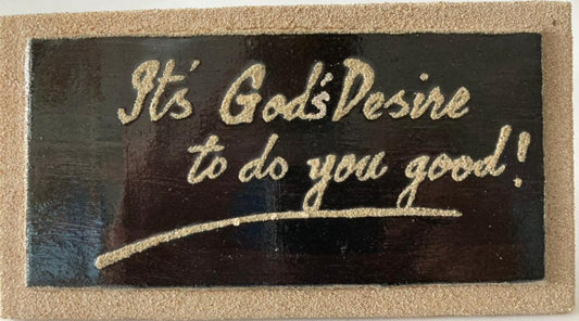 Gods Desire Eggshell Frame | Handcrafted Gifts in Dar Tanzania