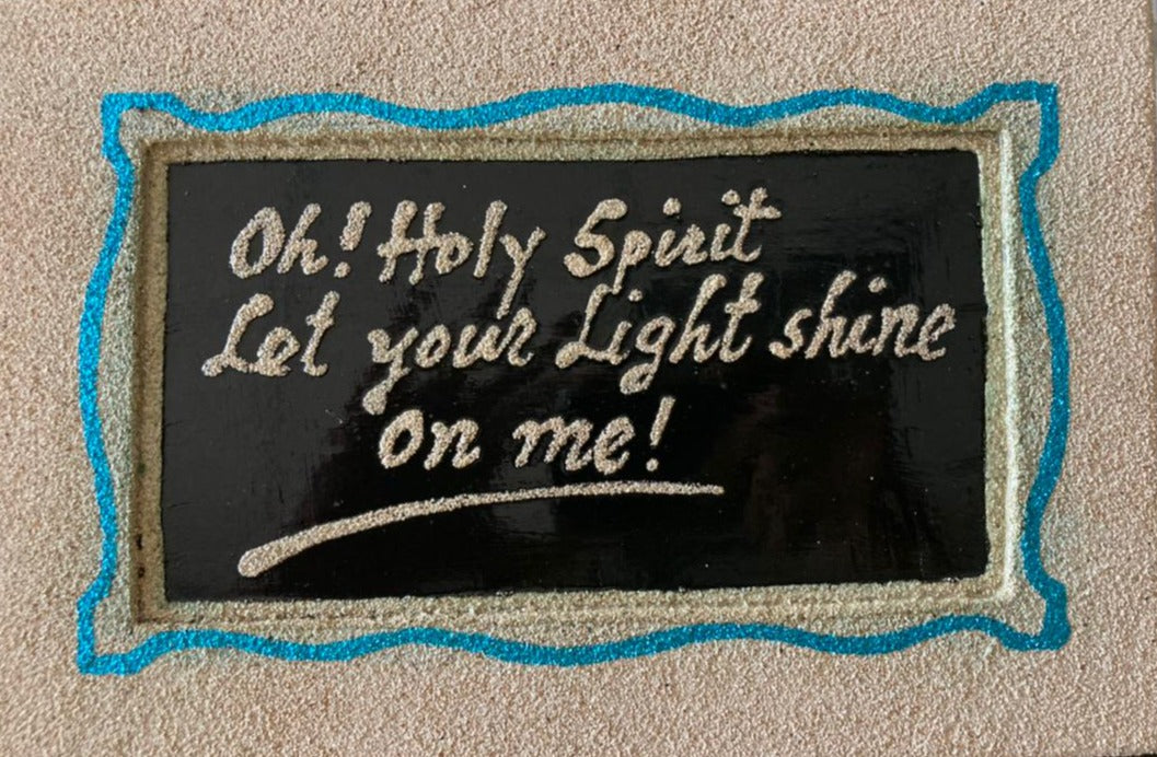 Holy Spirit Quotation Frame | Handcrafted Gifts in Dar Tanzania