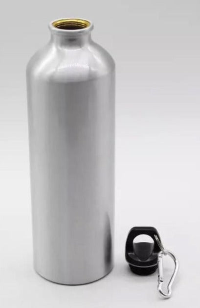 Printed Silver Water Bottle 650ml | Branded Bottles in Dar Tanzania