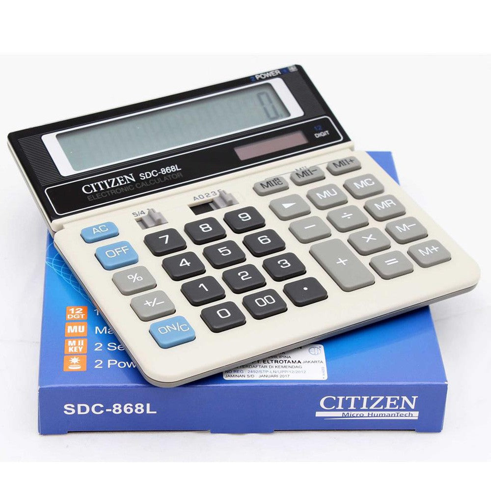 Citizen 12 digit Calculator SDC 868L | Calculators in Dar Tanzania