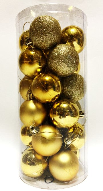 24pc Gold Christmas Balls | Xmas decorations in Dar Tanzania