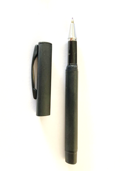 Black Triangular Metal Pen With Cap | Executive pens in Dar Tanzania