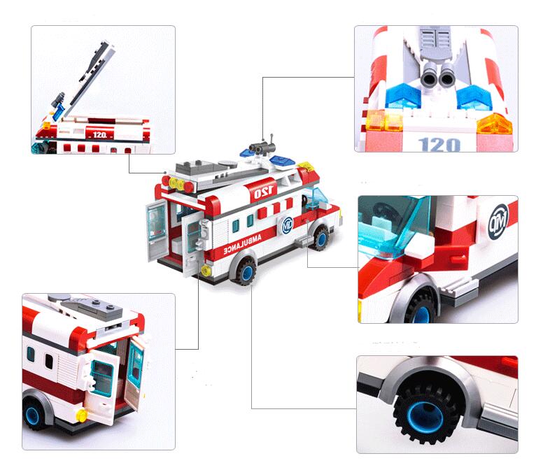 Block Ambulance | Kids Educational Toys in Dar Tanzania