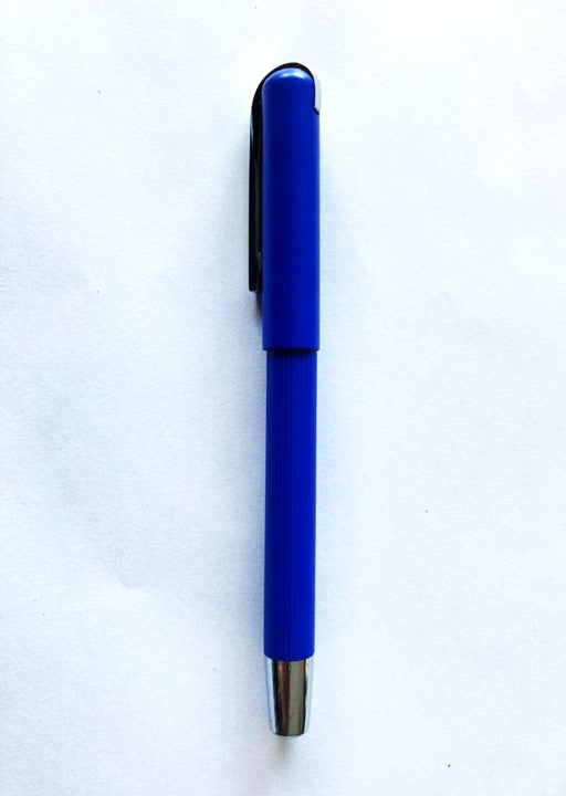 Blue Light Metal Round Pen With Cap | Executive pens in Dar Tanzania