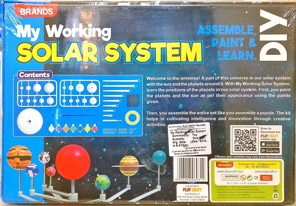 Brands My Working Solar System DIY Activity Kit | DIY Kits in Tanzania