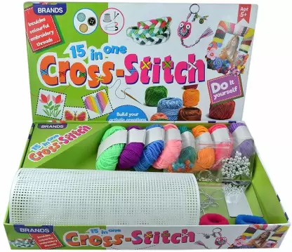 BRANDS 15 in 1 Cross Stitch Kit | DIY Stitching kit in Dar Tanzania