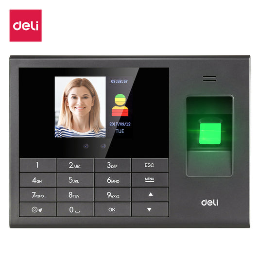 DELI E3765 Fingerprint Reader Face Recognition machine in Dar Tanzania