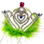 Silver Feather Tiara Crown | Tiara crowns in Dar Tanzania