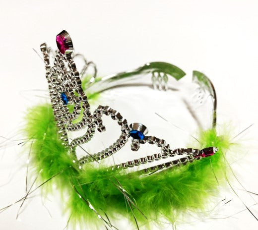 Silver Feather Tiara Crown | Tiara crowns in Dar Tanzania