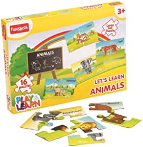 FUNSKOOL Lets Learn Animals Puzzle | Puzzles in Dar Tanzania