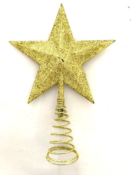 Gold Glitter Tree Star Topper | Christmas decorations in Dar Tanzania