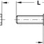 HAFELE Connecting Screw 30-39mm | Furniture Fittings In Dar Tanzania