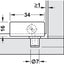 HAFELE Opening Glass Door Hinges | Hinges in Dar Tanzania
