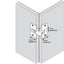 HAFELE Angle Opening Folding Door Hinges | Hinges in Dar Tanzania