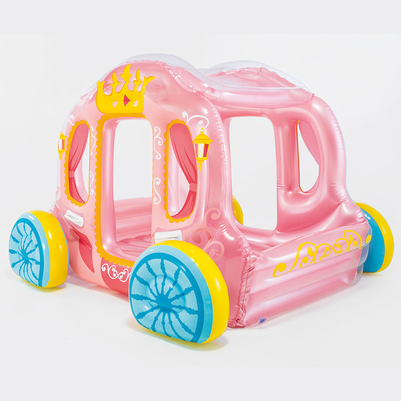 INTEX Inflatable Princess Carriage Play Centre and float 56514