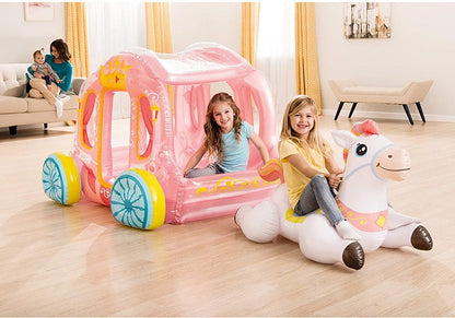 INTEX Inflatable Princess Carriage Play Centre and float 56514