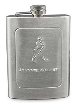 Johnnie Walker Steel Whiskey Flask | Hip Flasks in Dar Tanzania
