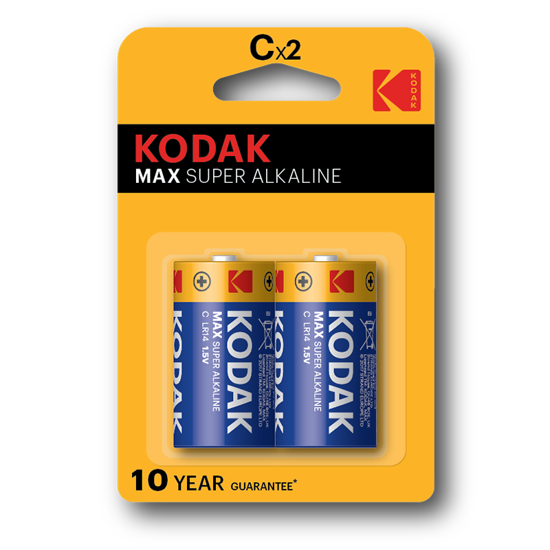 KODAK Max Alkaline battery C | Type C Batteries in Dar Tanzania