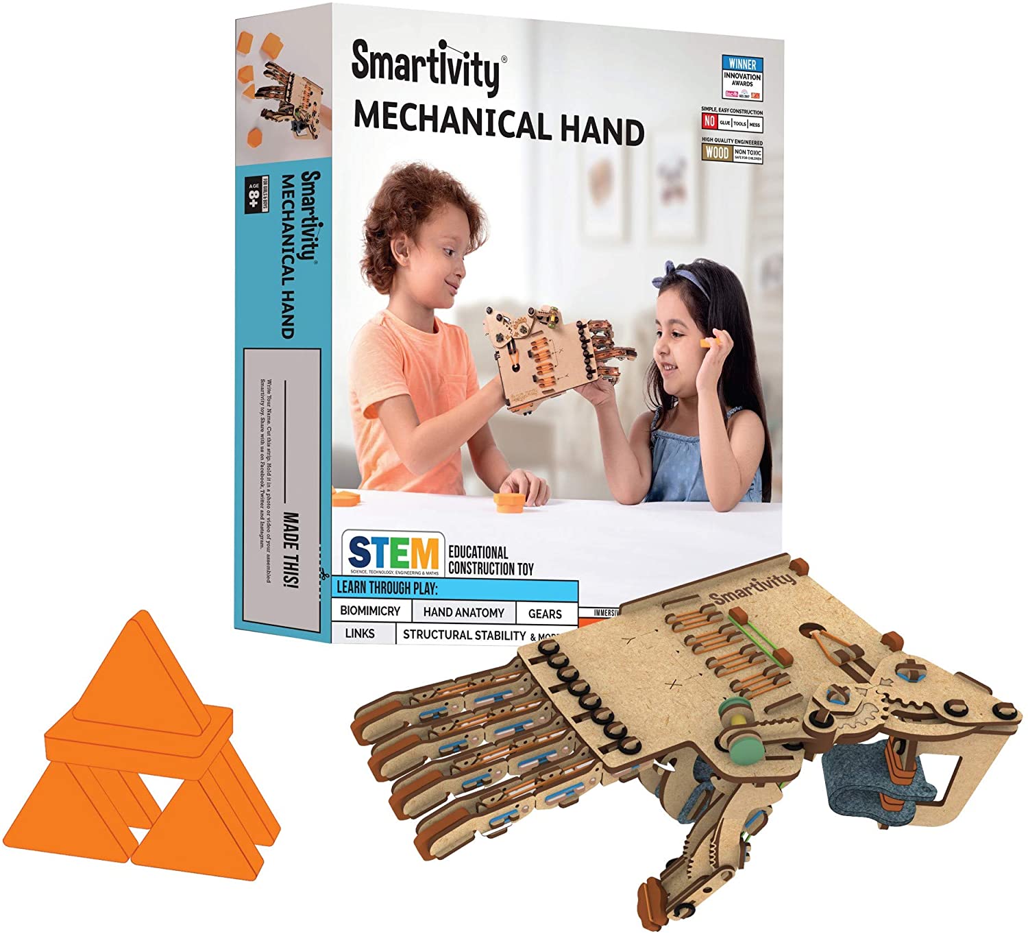 SMARTIVITY Mechanical Hand Kit SMRT1135 | Building Toys in Dar – Empire ...