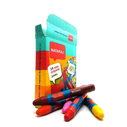 NATARAJ Jumbo Wax Crayons 14pc | Art supplies in Dar Tanzania