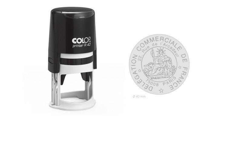 COLOP R40 Self-Ink Round Stamps | Rubber Stamps in Dar Tanzania