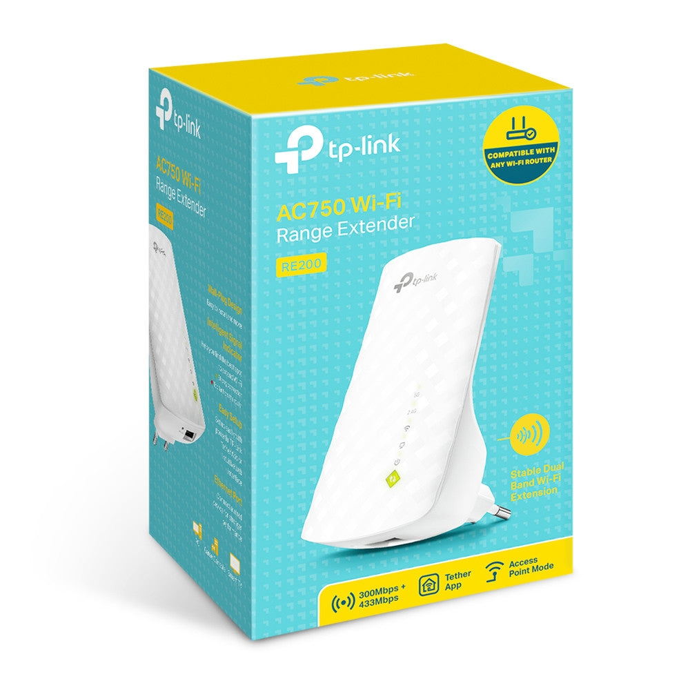 TP-LINK AC750 Wi-Fi Range Extender RE200 | Wi-Fi extender in Tanzania