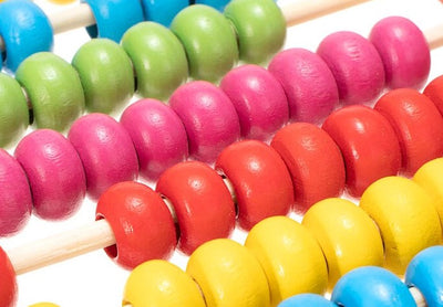 Classic Thick Red Wooden Abacus | Abacus in Dar Tanzania