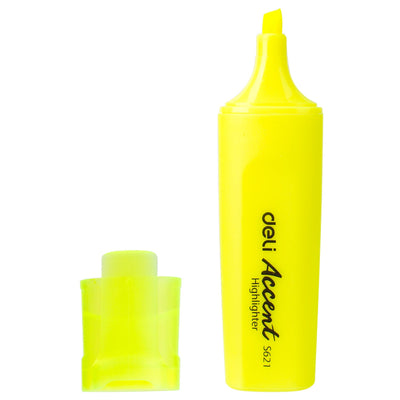 DELI S621 Chisel Tip Yellow Highlighter | Highlighters in Dar Tanzania